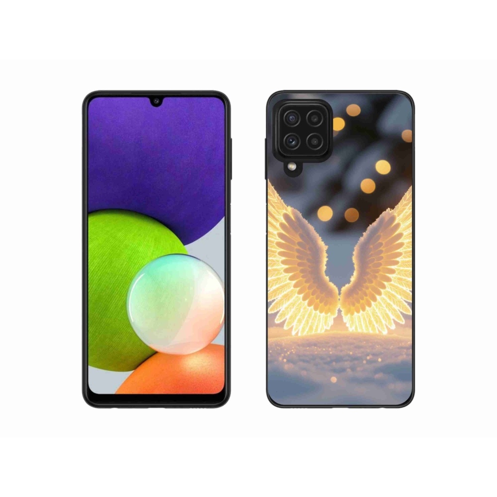 Gél borítás mmCase Samsung Galaxy A22 4G - szárnyakhoz