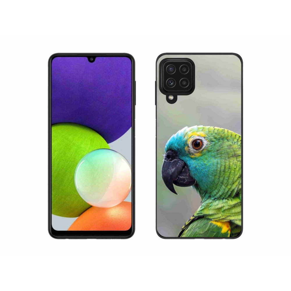 Zselés borítás mmCase Samsung Galaxy A22 4G - papagáj amazon