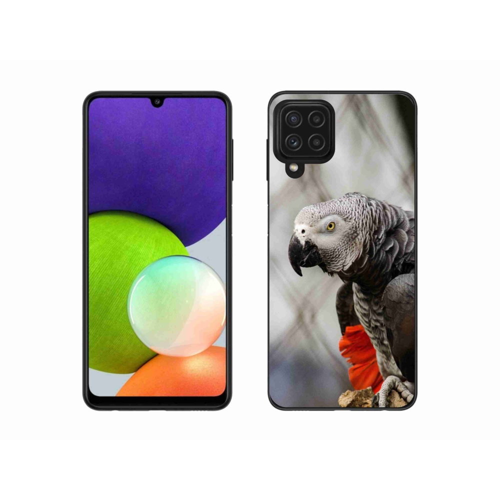 Zselés borítás mmCase Samsung Galaxy A22 4G - papagáj jacco 3