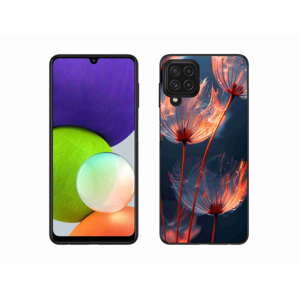 Gél borítás mmCase Samsung Galaxy A22 4G - világító pehely