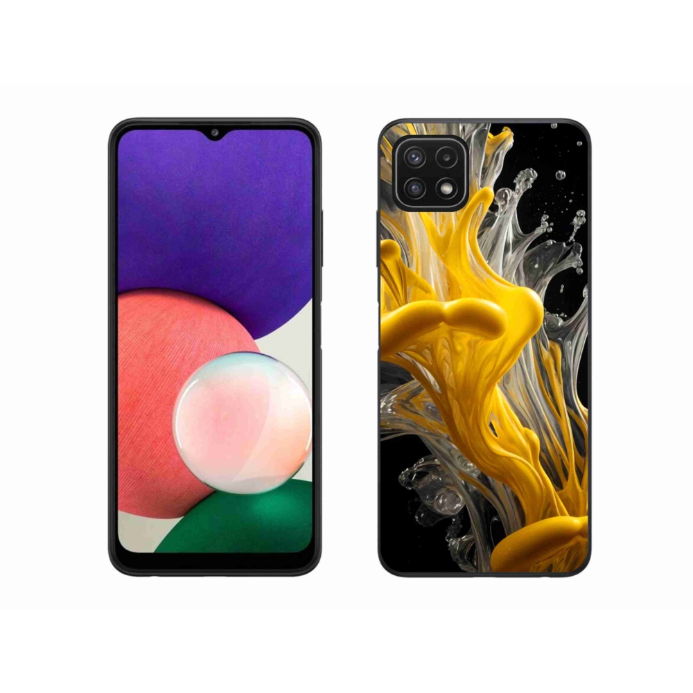 Zselés borítás mmCase Samsung Galaxy A22 5G - absztrakt motívum 48