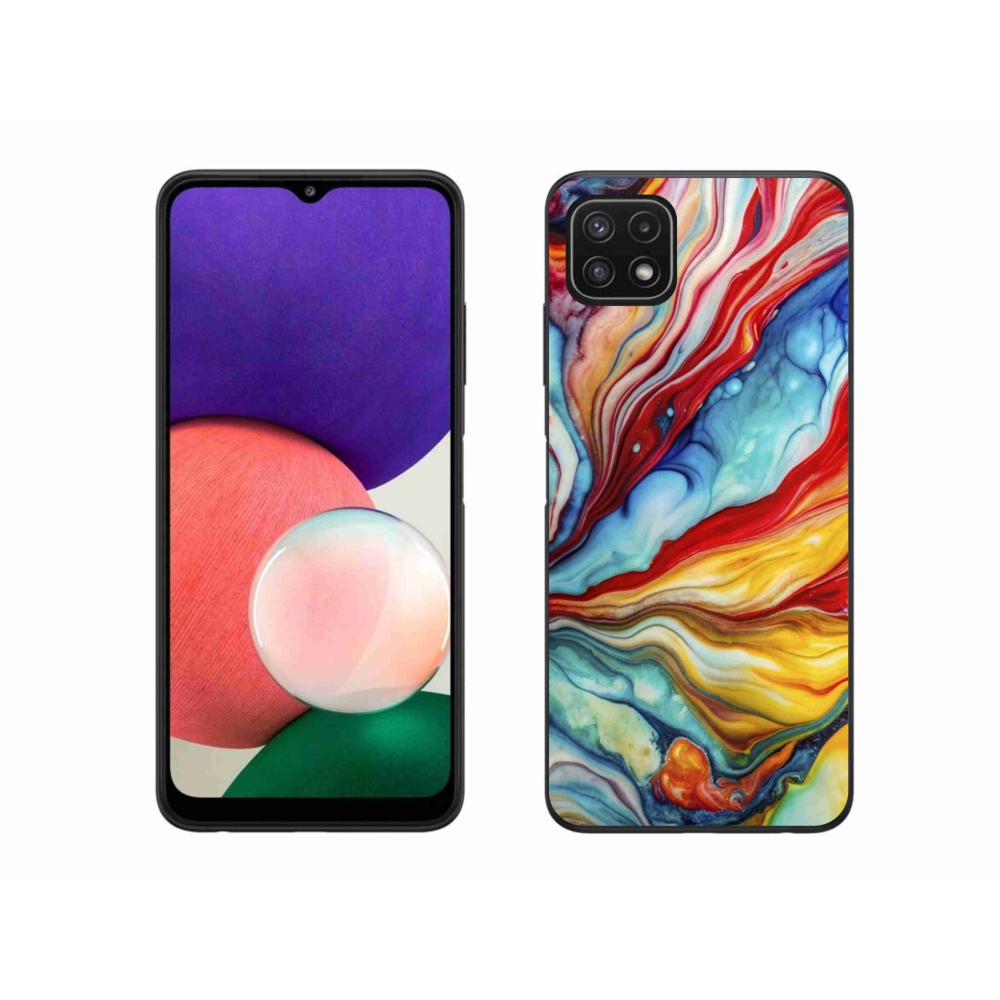Gél borítás mmCase Samsung Galaxy A22 5G - absztrakt motívum 58