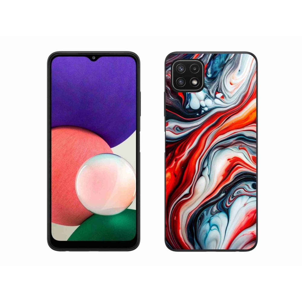 Zselés borítás mmCase Samsung Galaxy A22 5G - absztrakt motívum 63