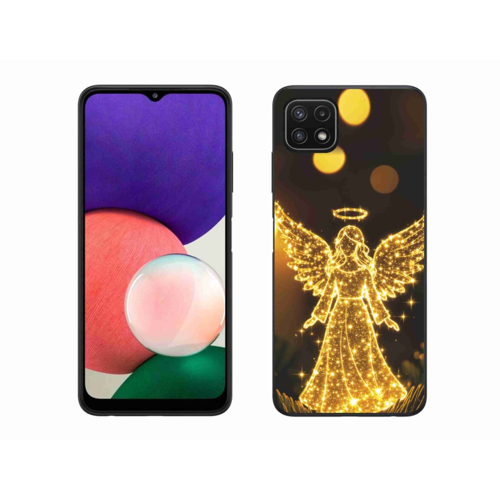 Zselés borítás mmCase Samsung Galaxy A22 5G - angyalka