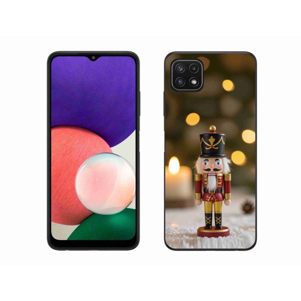 Zselés borítás mmCase Samsung Galaxy A22 5G - diótörőhöz