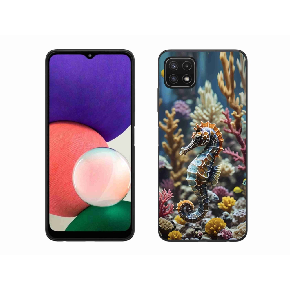 Zselés borítás mmCase Samsung Galaxy A22 5G - csikóhal 2