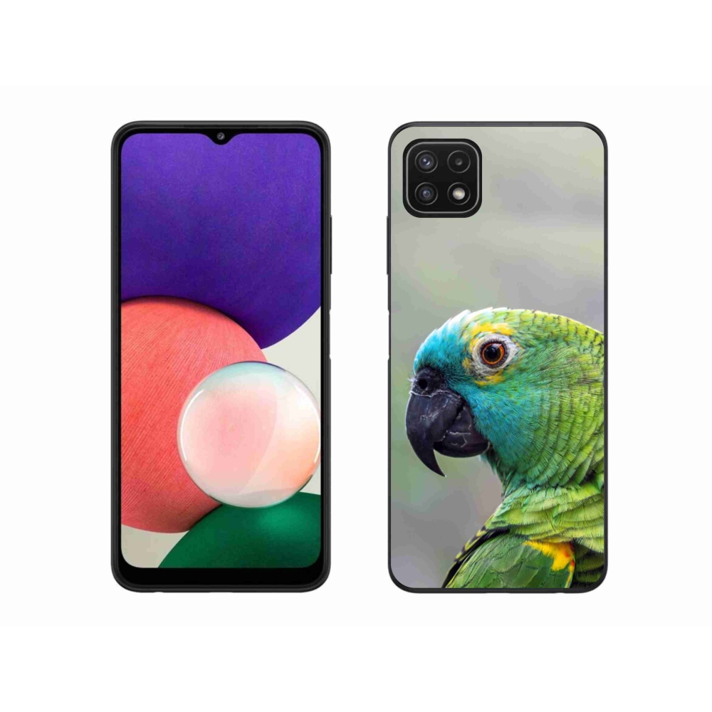 Gél védőhuzat mmCase Samsung Galaxy A22 5G - papagáj amazon