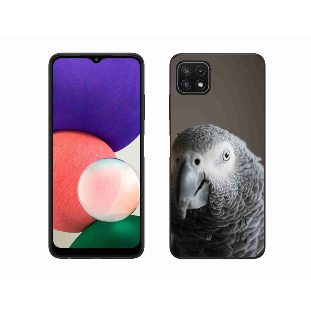 Zselés borítás mmCase Samsung Galaxy A22 5G - papagáj jacco 2