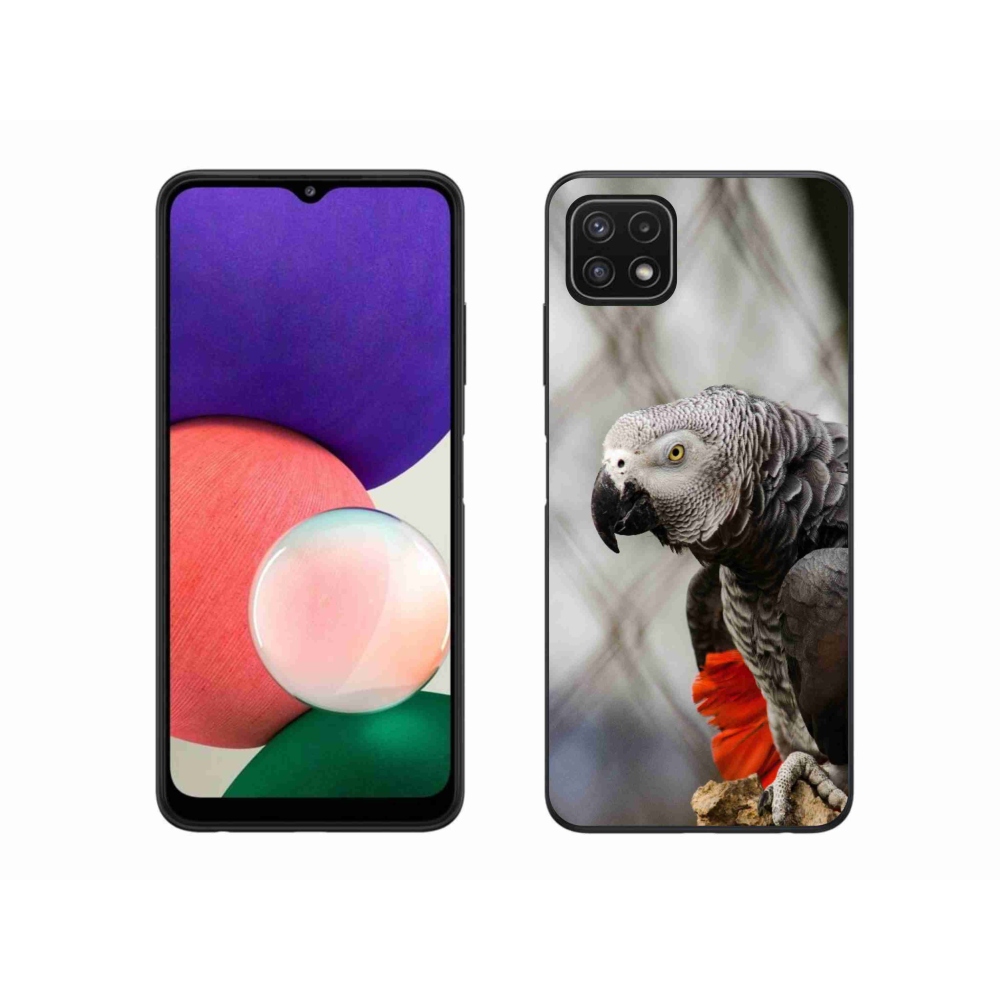 Zselés borítás mmCase Samsung Galaxy A22 5G - papagáj jacco 3