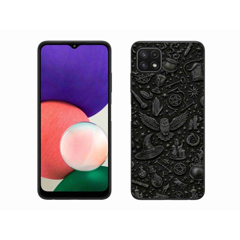 Zselés borítás mmCase Samsung Galaxy A22 5G - sötét varázslatos világhoz