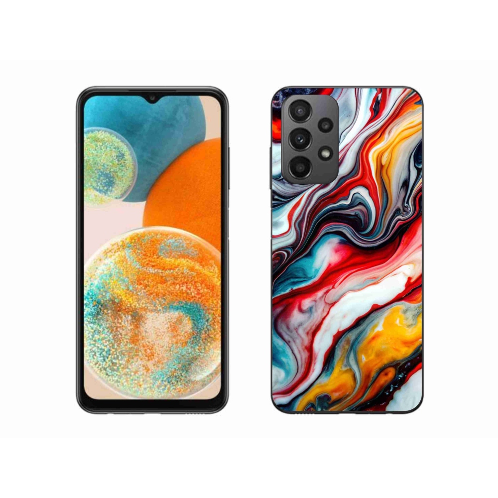 Zselés borítás mmCase Samsung Galaxy A23 4G/5G - absztrakt motívum 35