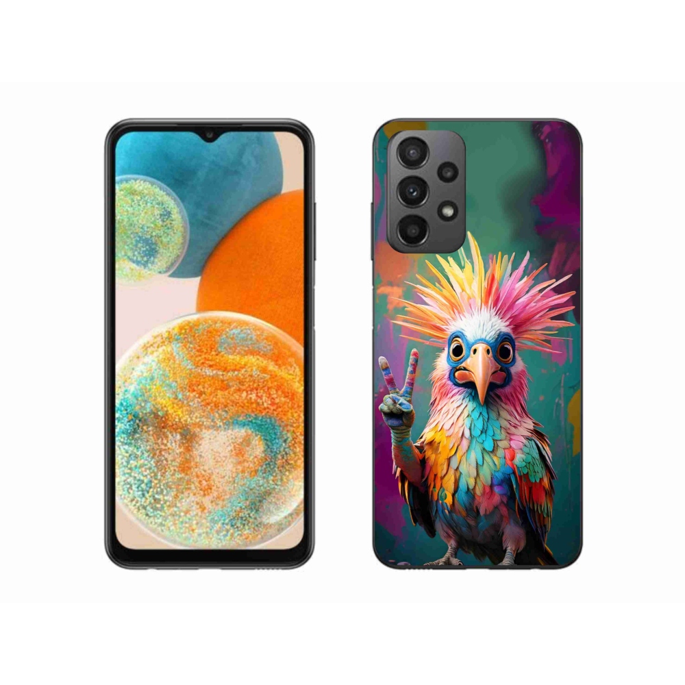 Gél borítás mmCase Samsung Galaxy A23 4G/5G - színes lázadó