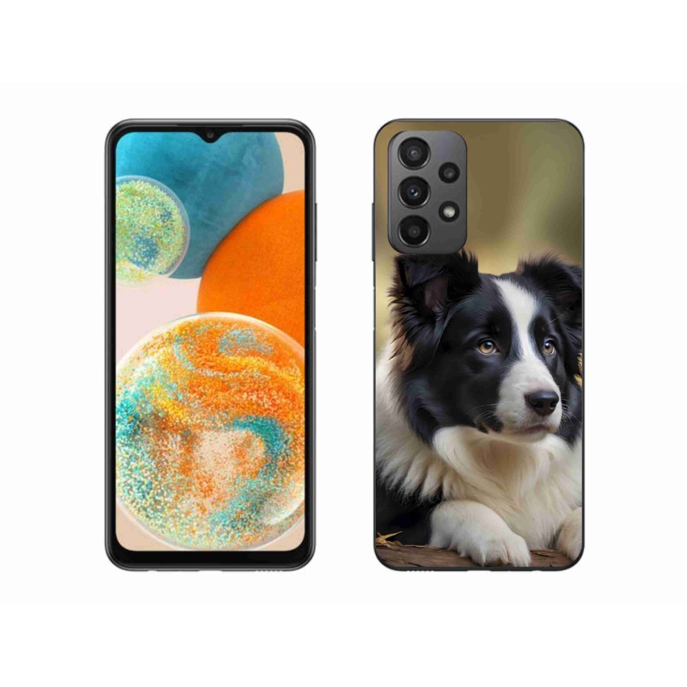Gél borítás mmCase Samsung Galaxy A23 4G/5G - border colie 2