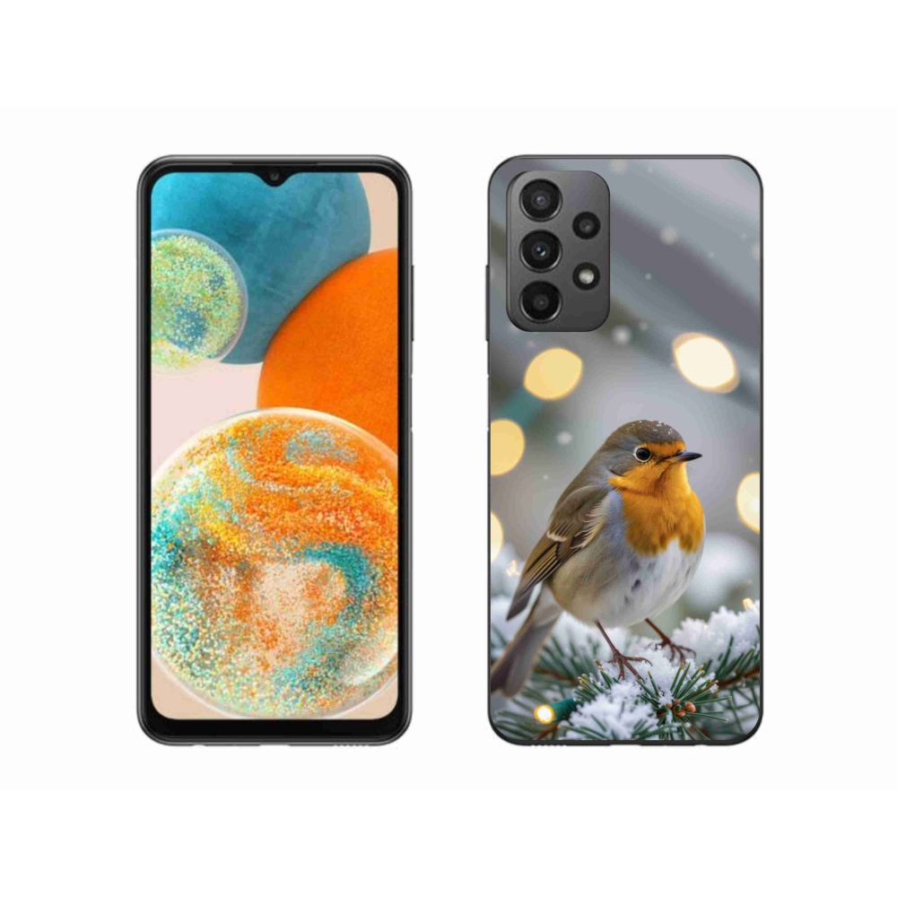 Zselés borítás mmCase Samsung Galaxy A23 4G/5G - téli pír