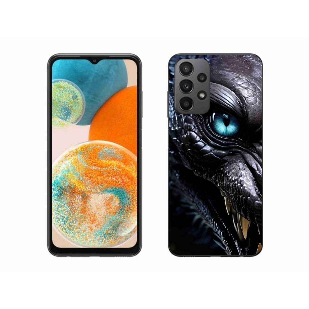 Gél borítás mmCase Samsung Galaxy A23 4G/5G készülékhez - sárkány nézet