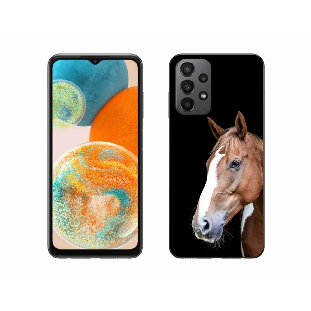 Zselés borítás mmCase Samsung Galaxy A23 4G/5G - barna ló 3