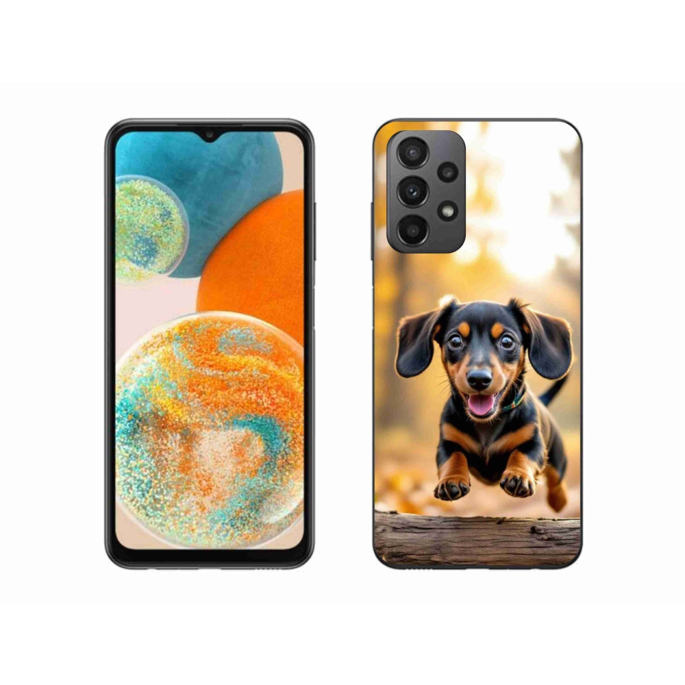 Gél védőhuzat mmCase Samsung Galaxy A23 4G/5G - tacskó 2