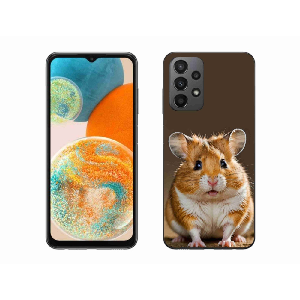 Zselés borítás mmCase Samsung Galaxy A23 4G/5G készülékhez - hörcsög