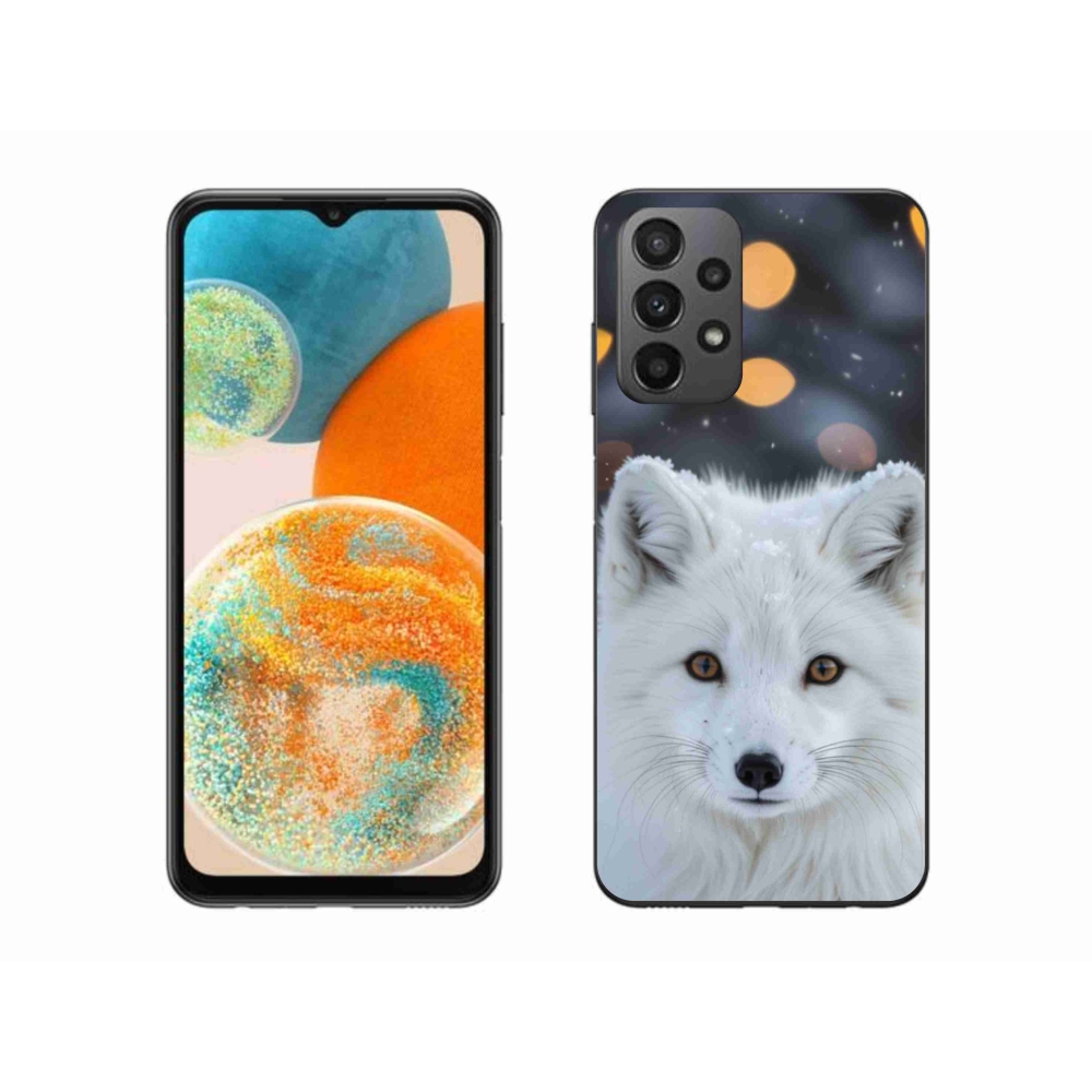 Zselés borítás mmCase Samsung Galaxy A23 4G/5G készülékhez - polár róka