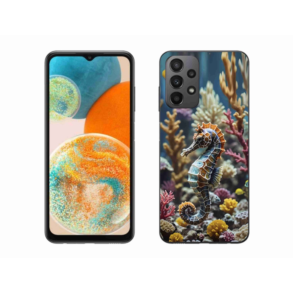Zselés borítás mmCase Samsung Galaxy A23 4G/5G készülékhez - csikóhal 2
