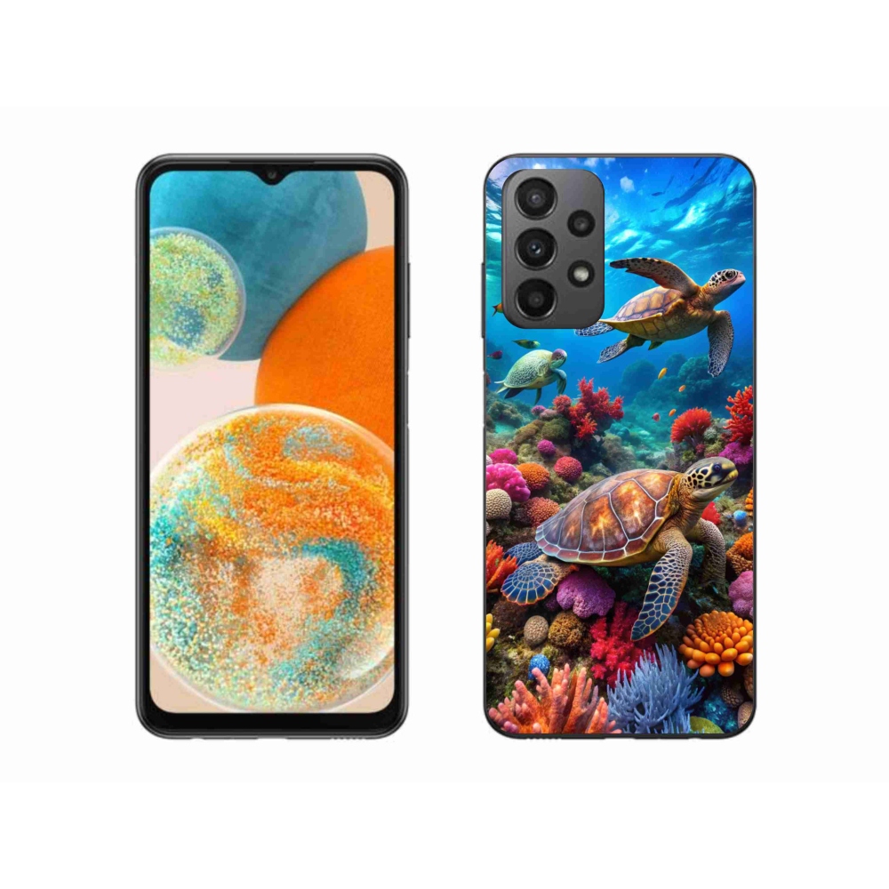 Gél borítás mmCase Samsung Galaxy A23 4G/5G - Sea World 2