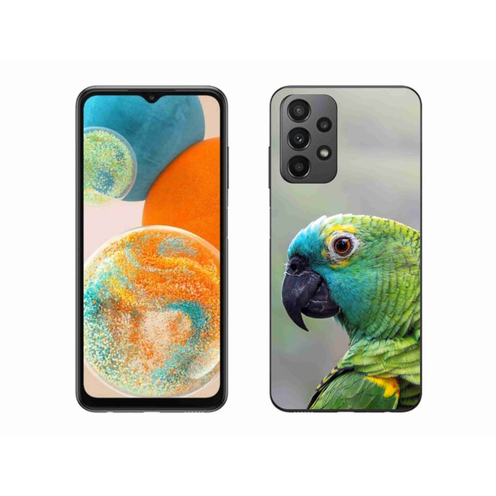 Zselés borítás mmCase Samsung Galaxy A23 4G/5G - papagáj amazon