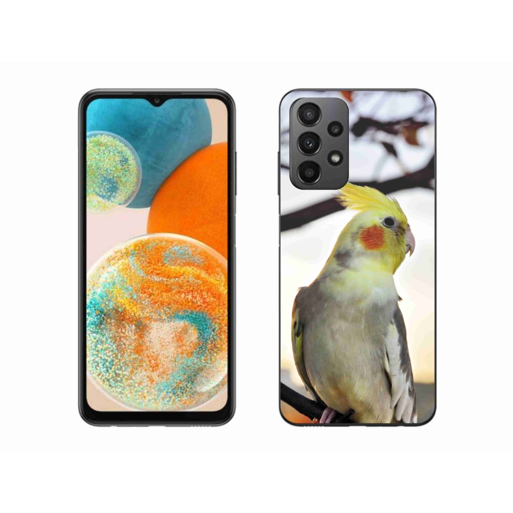 Gél borítás mmCase Samsung Galaxy A23 4G/5G - papagáj korela