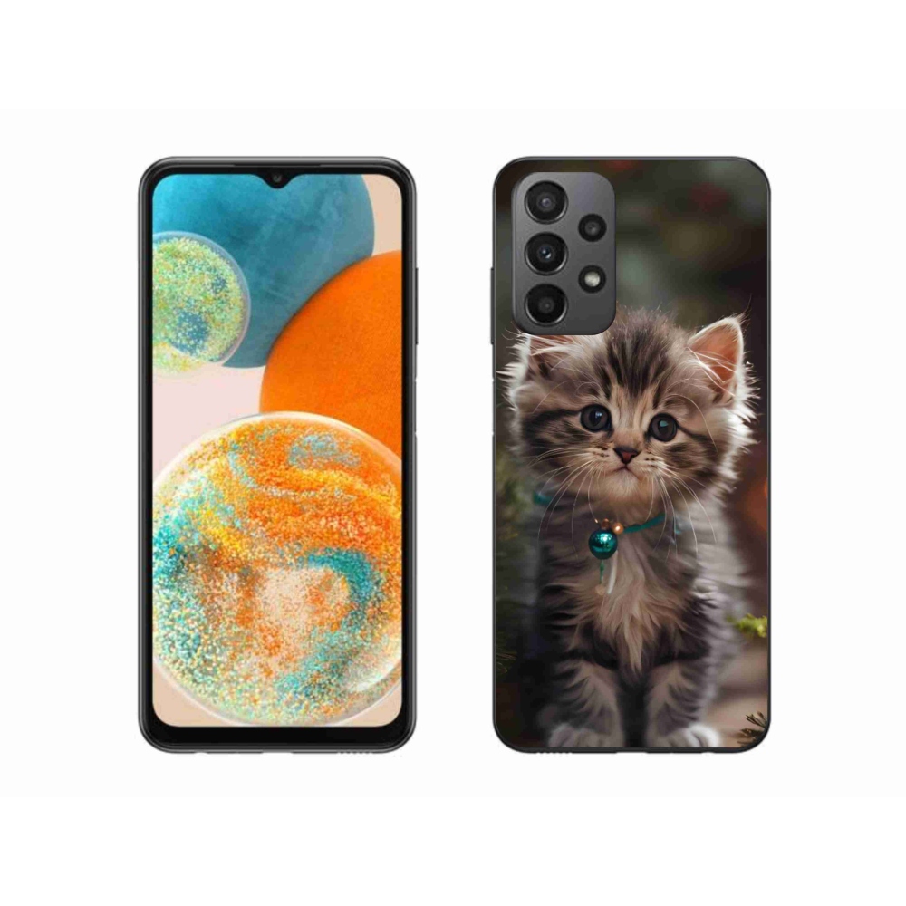 Gél borítás mmCase Samsung Galaxy A23 4G/5G - aranyos cica 11