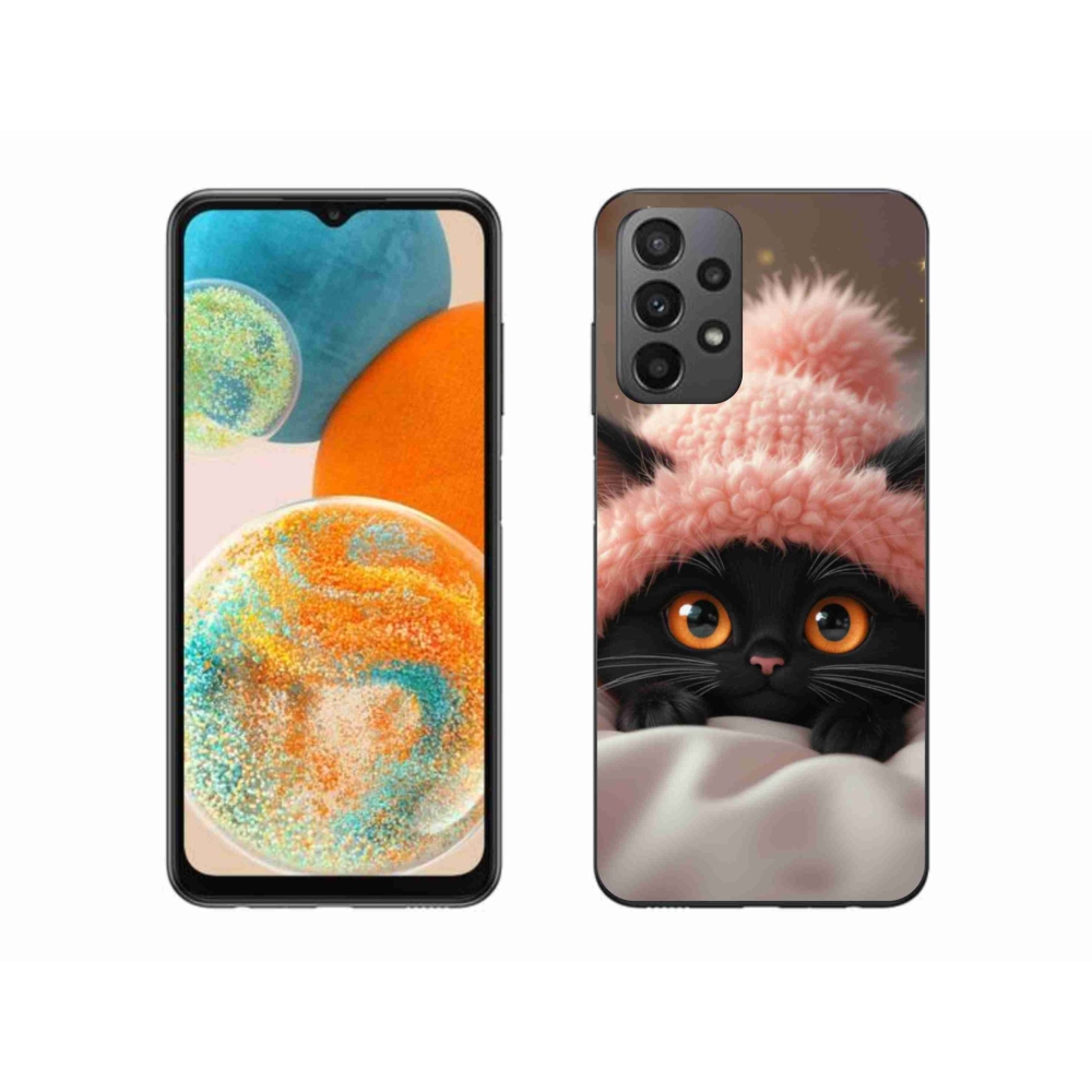 Gél borító mmCase Samsung Galaxy A23 4G/5G - aranyos cica 7