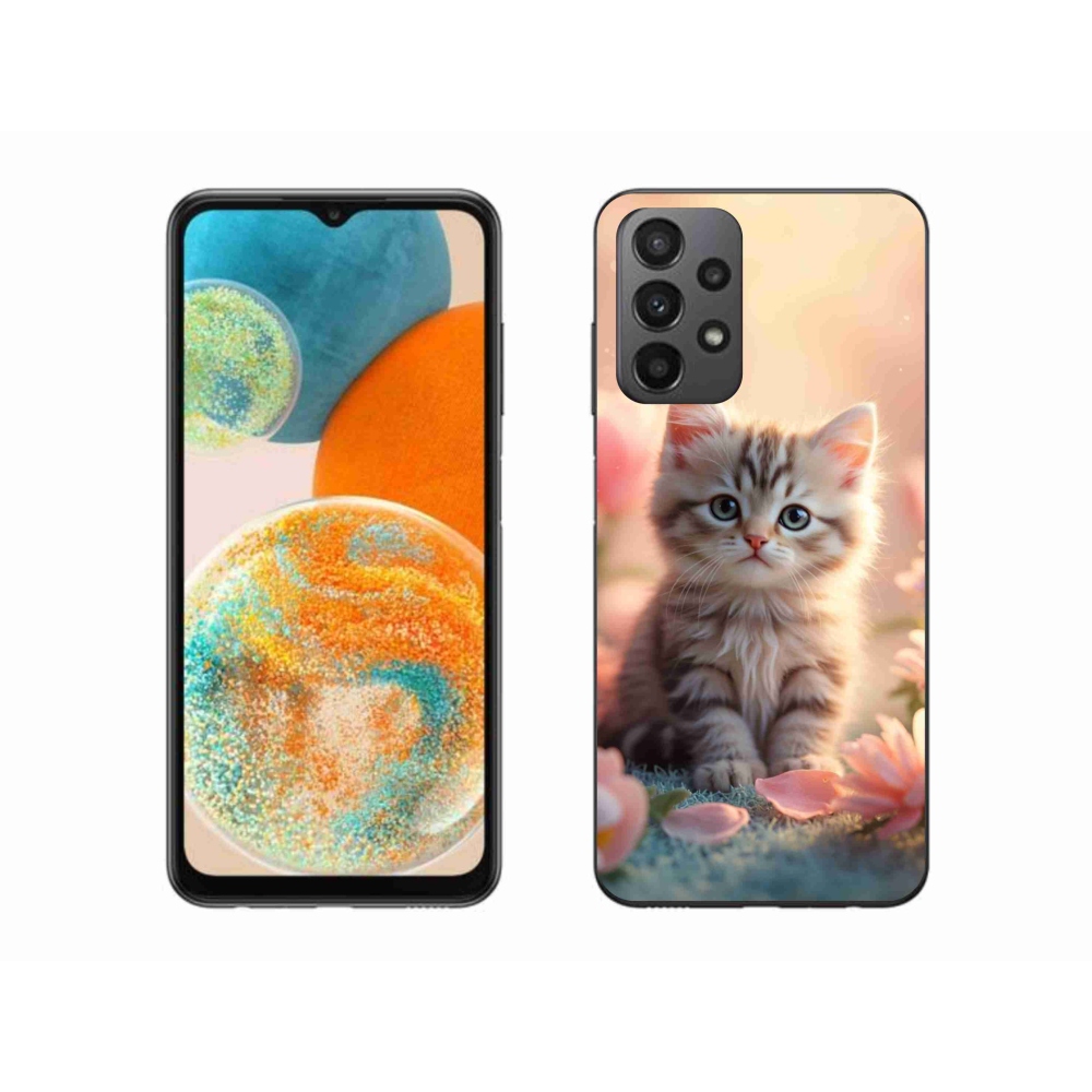 Gél borítás mmCase Samsung Galaxy A23 4G/5G - aranyos cica 8