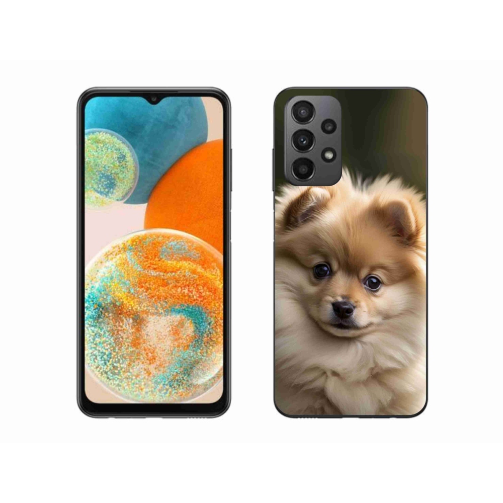 Gél borítás mmCase Samsung Galaxy A23 4G/5G - aranyos pomerániai 2