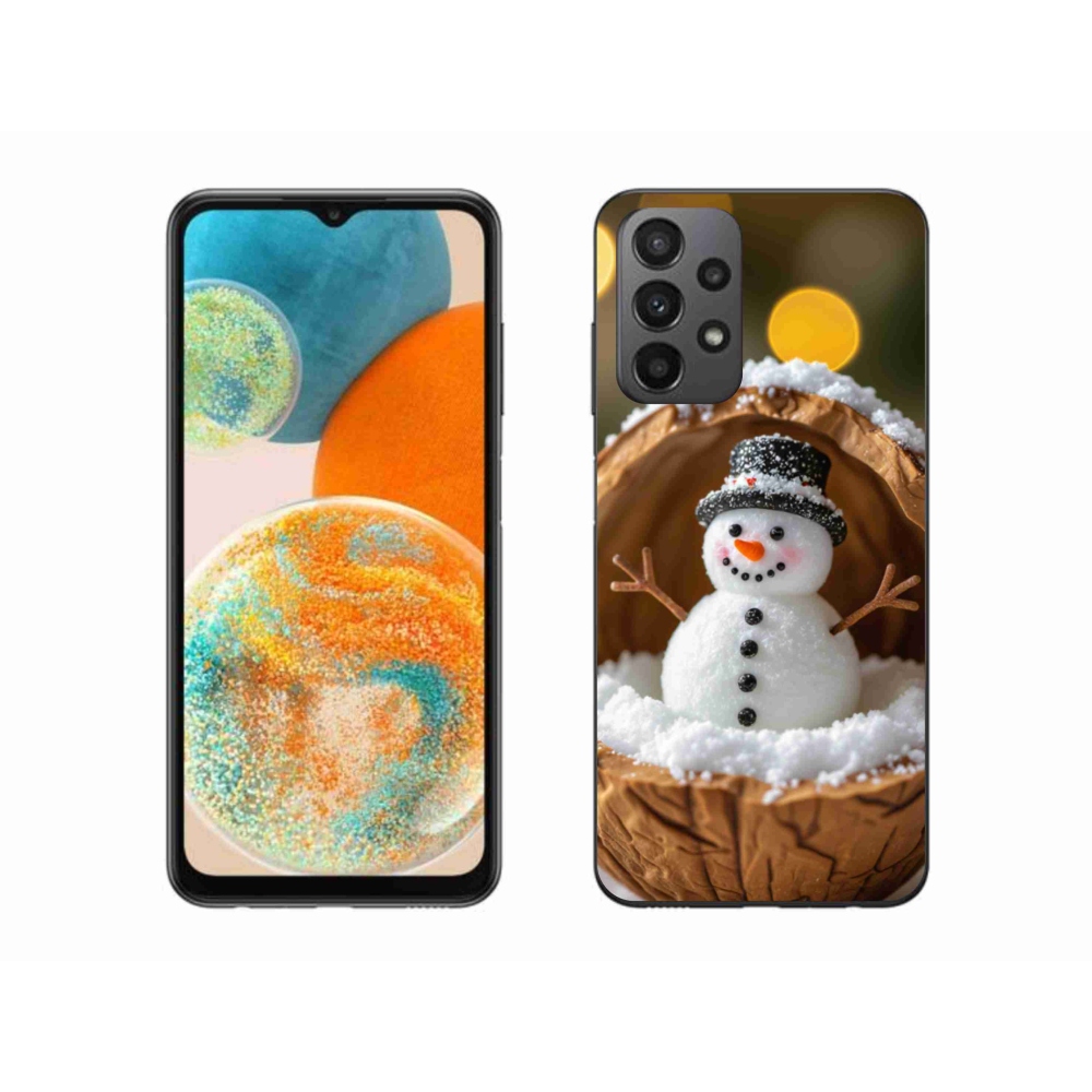 Zselés borítás mmCase Samsung Galaxy A23 4G/5G - hóember 4