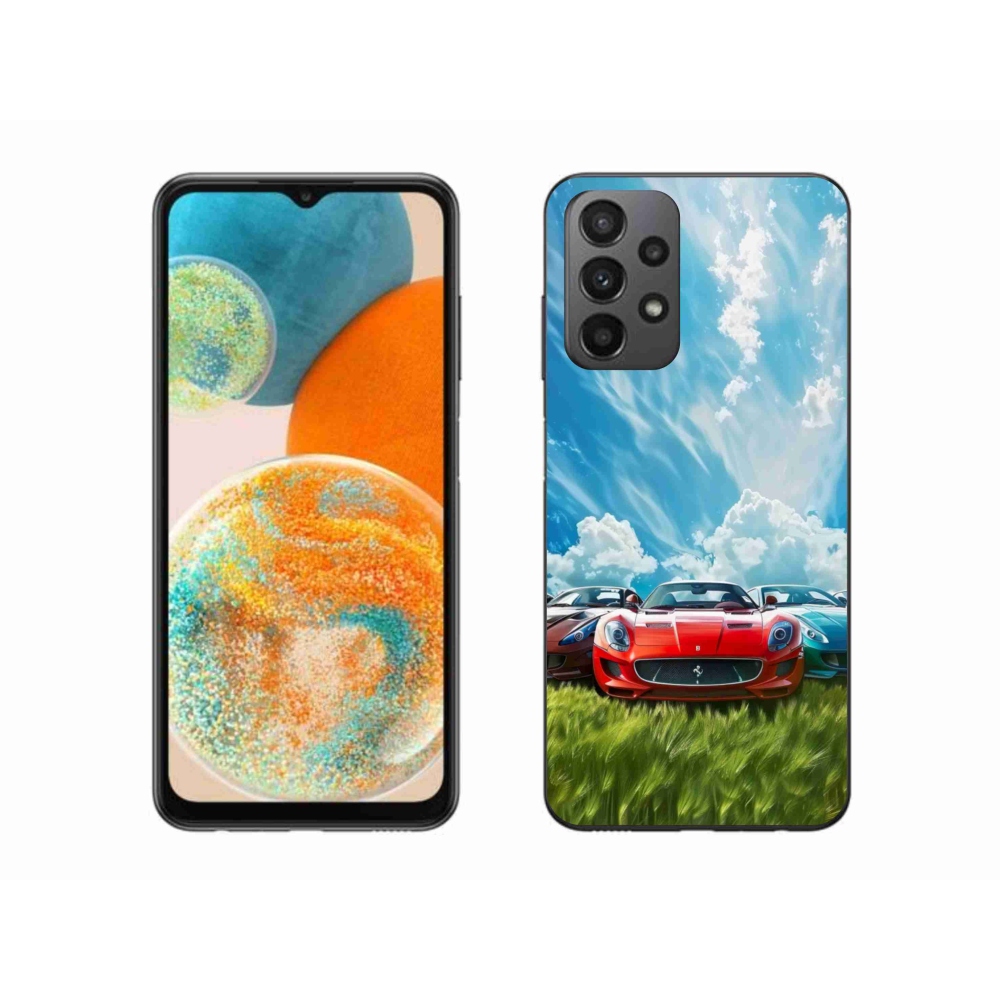 Gél borítás mmCase Samsung Galaxy A23 4G/5G - sportkocsikhoz