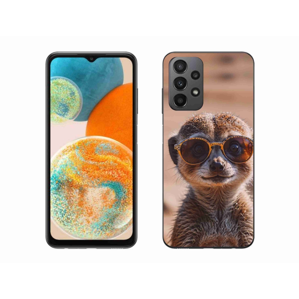 Gél borító mmCase Samsung Galaxy A23 4G/5G - stílusos surikata