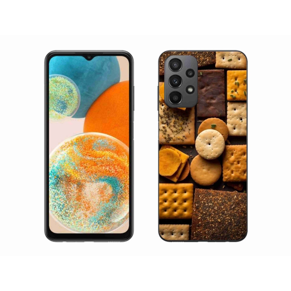 Zselés borítás mmCase Samsung Galaxy A23 4G/5G - kekszek