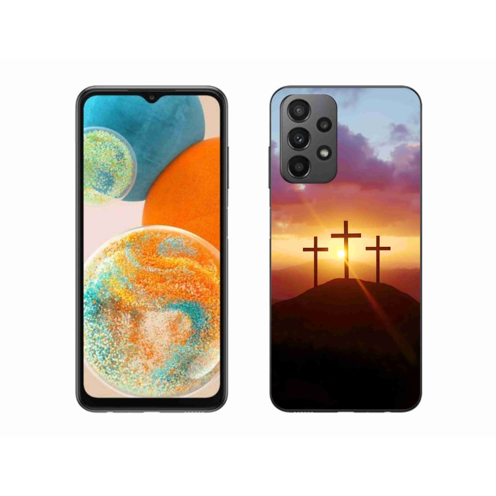 Gél borítás mmCase Samsung Galaxy A23 4G/5G - három kereszt
