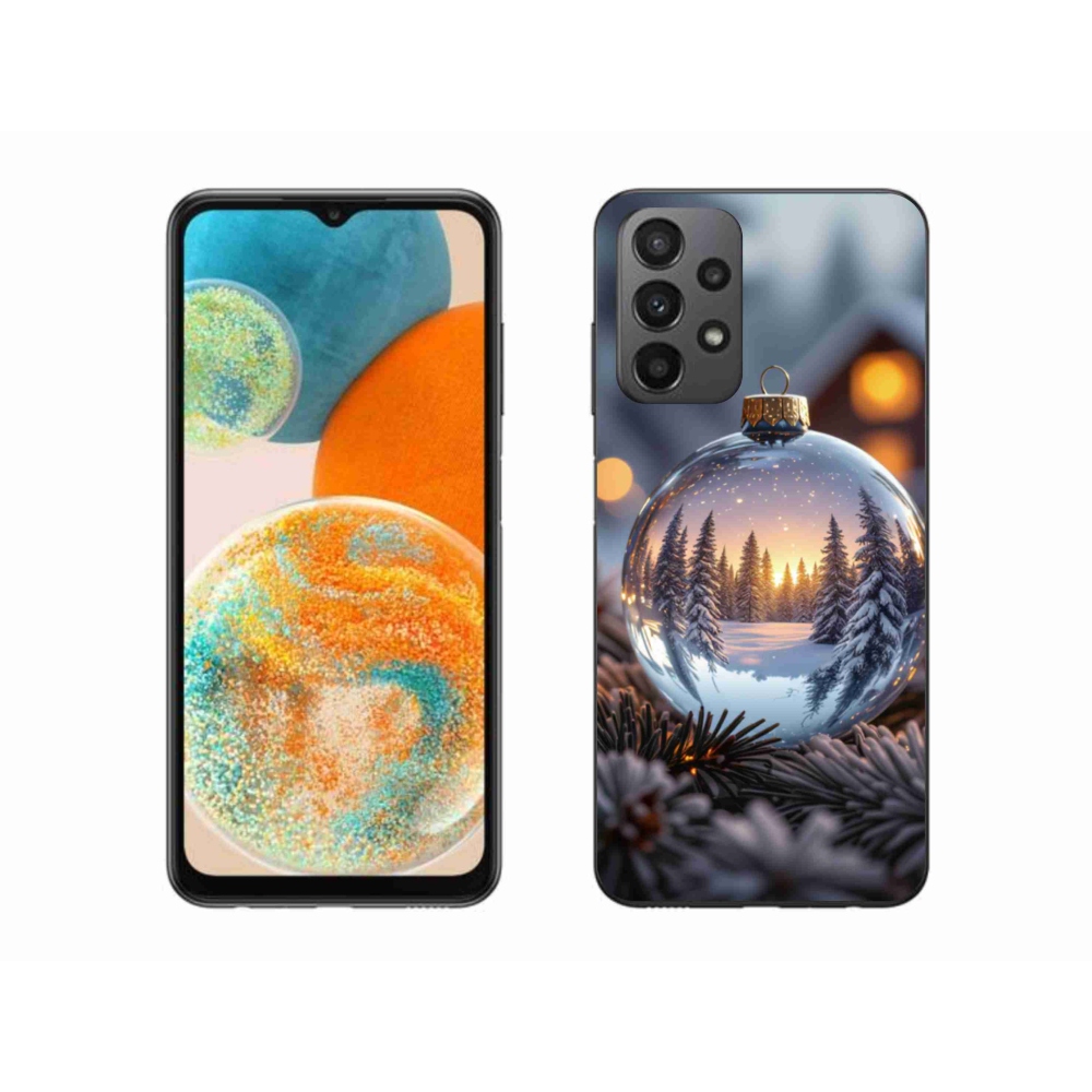 Gél borítás mmCase Samsung Galaxy A23 4G/5G - karácsonyi dekoráció Samsung Galaxy A23 4G/5G-hez