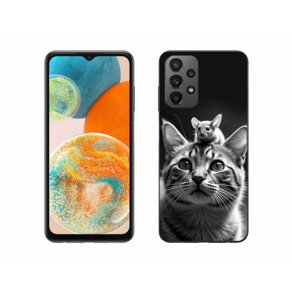 Gél borítás mmCase Samsung Galaxy A23 4G/5G - állati barátság 2