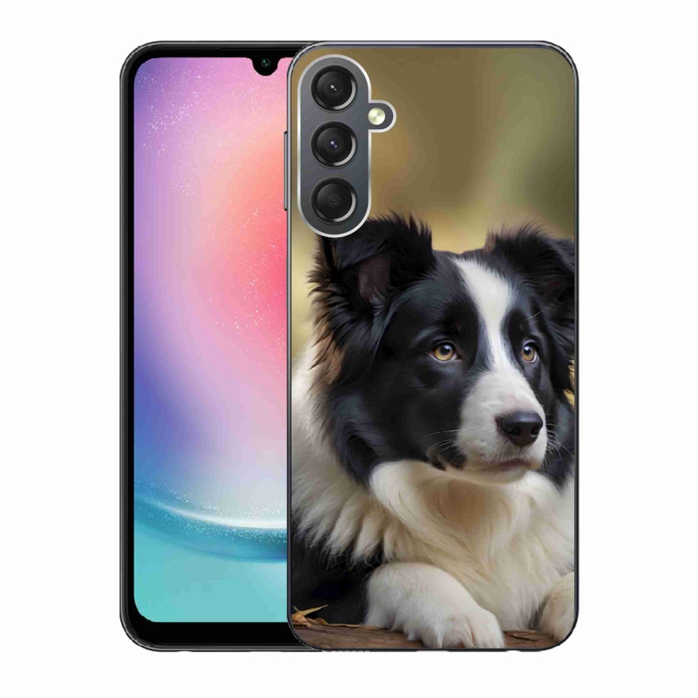 Gél borítás mmCase Samsung Galaxy A24 - border colie 2