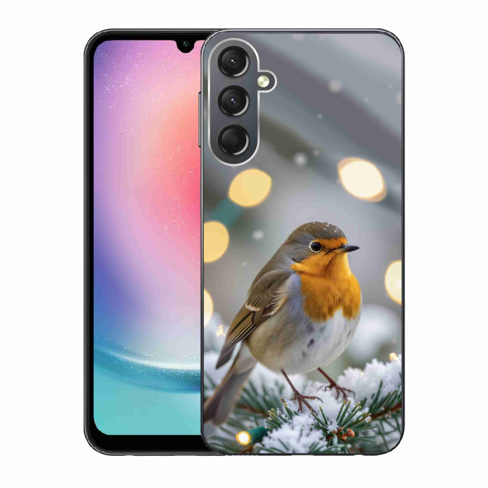 Gél borítás mmCase Samsung Galaxy A24 készülékhez - téli pír