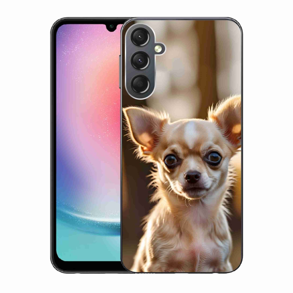 Gél borítás mmCase Samsung Galaxy A24 - chihuahua 6