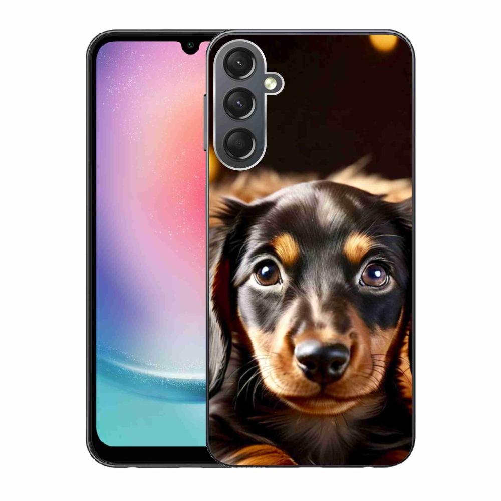 Gél borítás mmCase Samsung Galaxy A24 készülékhez - tacskó