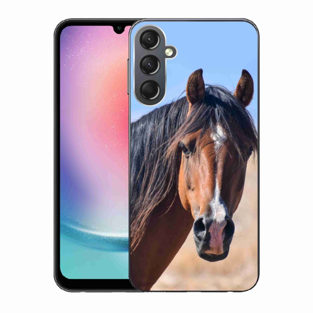 Gél borítás mmCase Samsung Galaxy A24 készülékhez - nyugodt ló