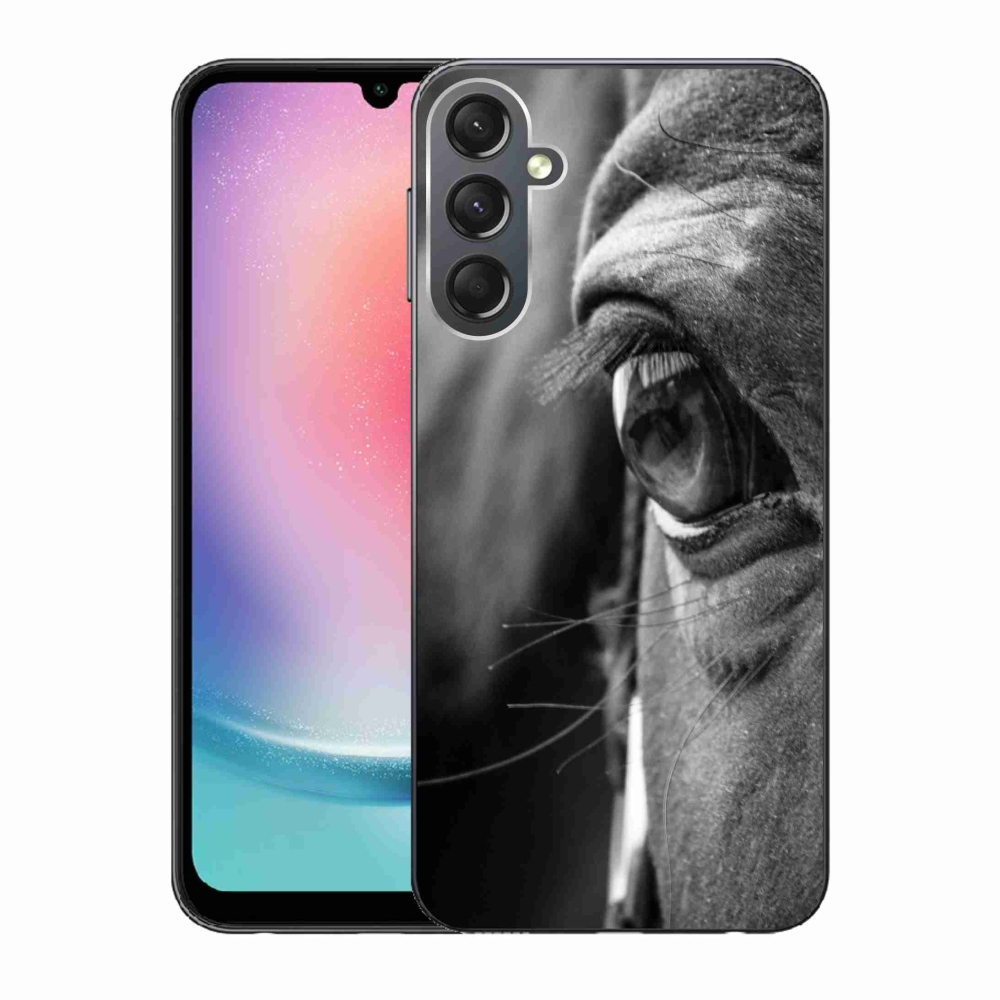 Gél borítás mmCase Samsung Galaxy A24 készülékhez - ló nézet