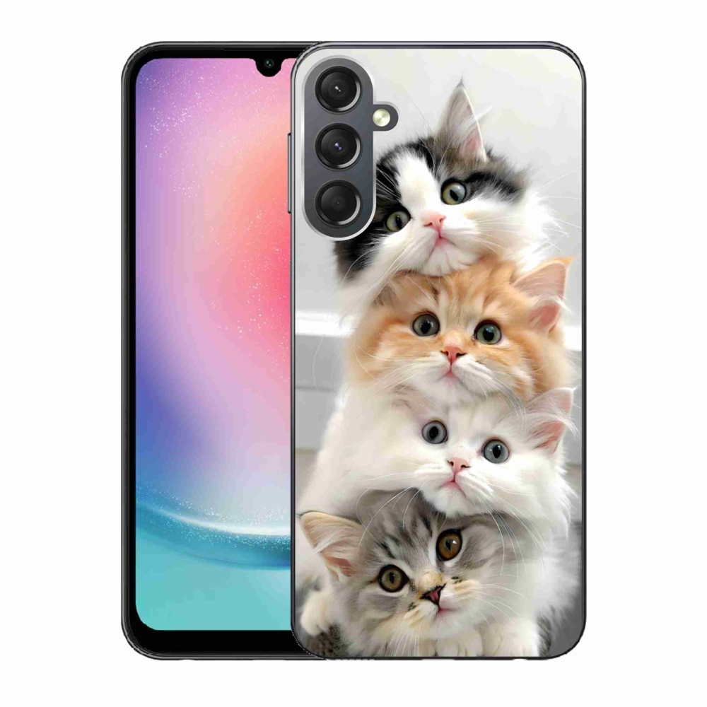 Zselés borítás mmCase Samsung Galaxy A24 készülékhez - cat group