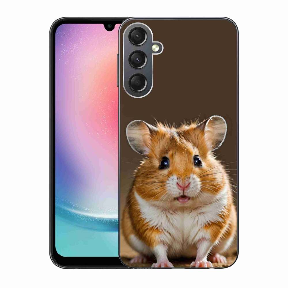 Zselés borítás mmCase Samsung Galaxy A24 készülékhez - hörcsög