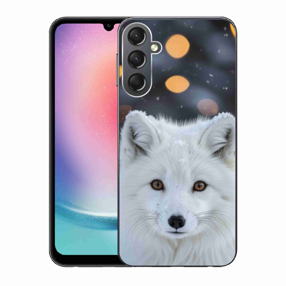 Zselés borítás mmCase Samsung Galaxy A24 készülékhez - polár róka