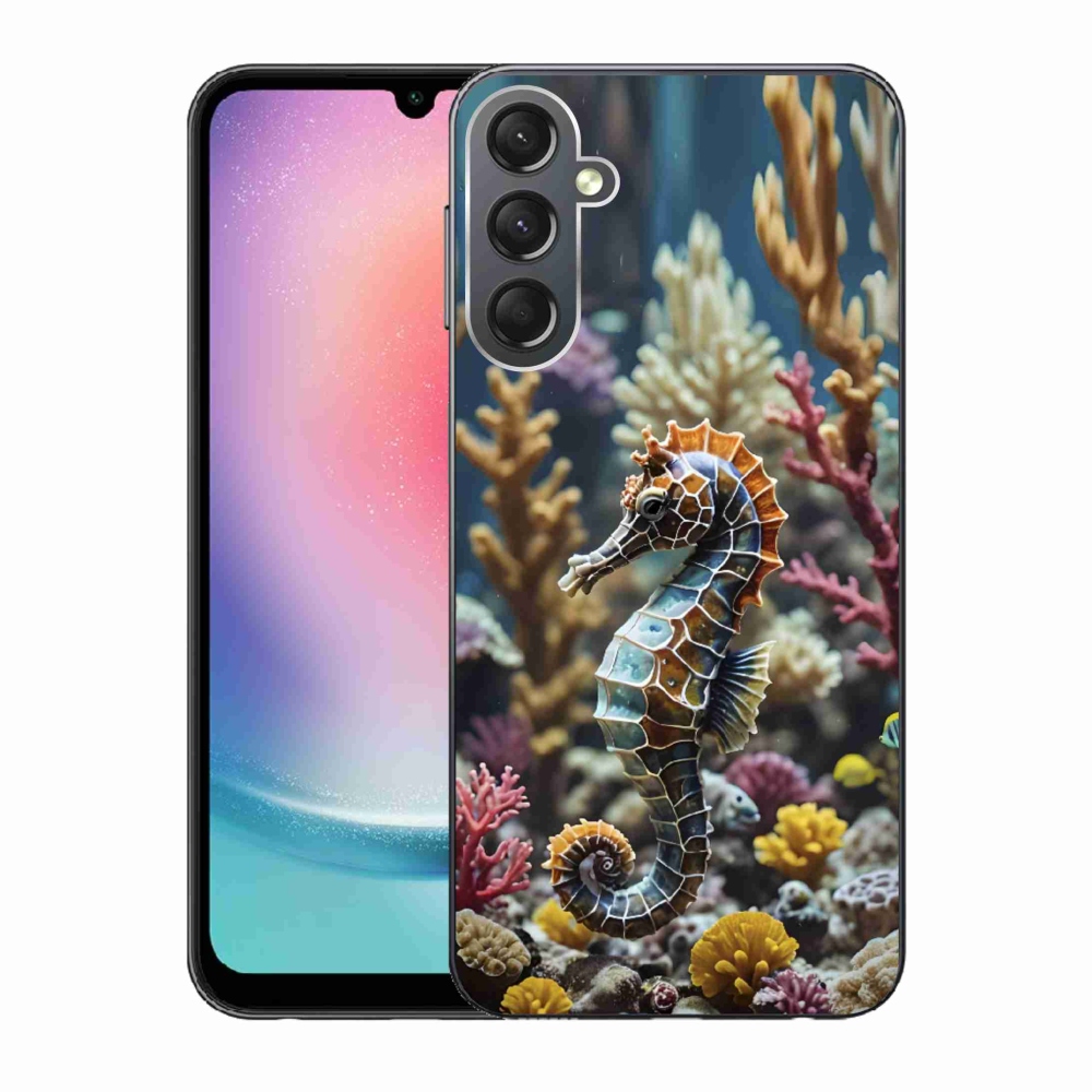 Zselés borítás mmCase Samsung Galaxy A24 készülékhez - csikóhal 2