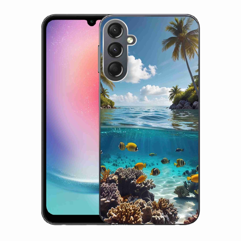 Gél borítás mmCase Samsung Galaxy A24 - Sea World 4
