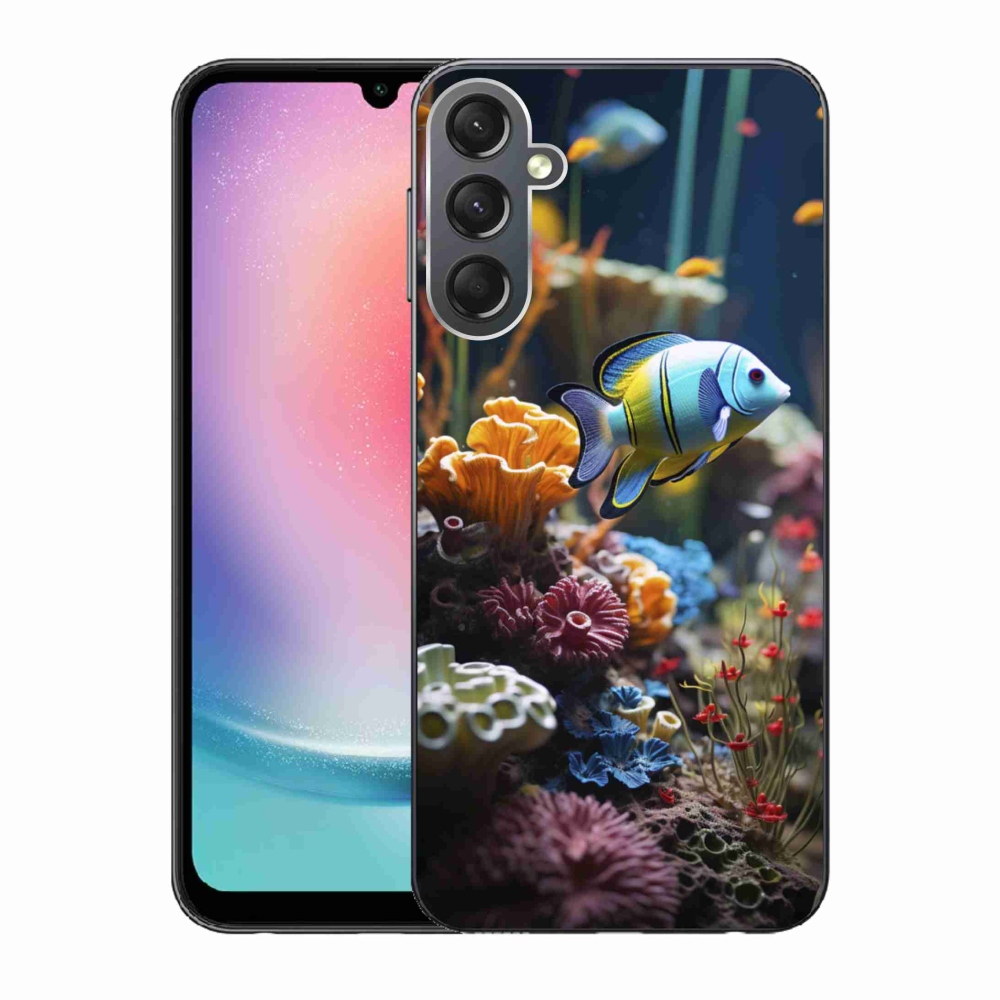 Gél borítás mmCase Samsung Galaxy A24 készülékhez - Sea World 5
